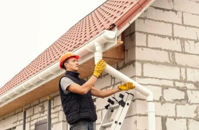 Pose et remplacement de gouttières à Prayssas